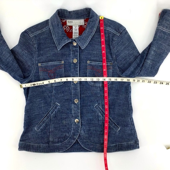 Sag Harbor Sport Jean Jacket and Pants Set Sz 8P - Picture 5 of 16